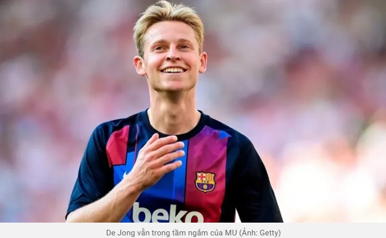 Chuyển nhượng 08/08: MU thăm dò khả năng ký hợp đồng với Frenkie de Jong