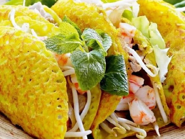Nằm mộng thấy bánh xèo nhiều nhân