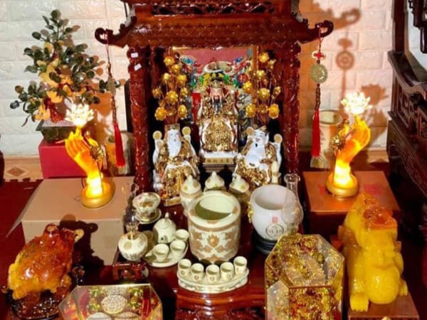 5 chén nước hoặc rượu